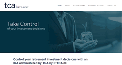 Desktop Screenshot of ira.trustamerica.com